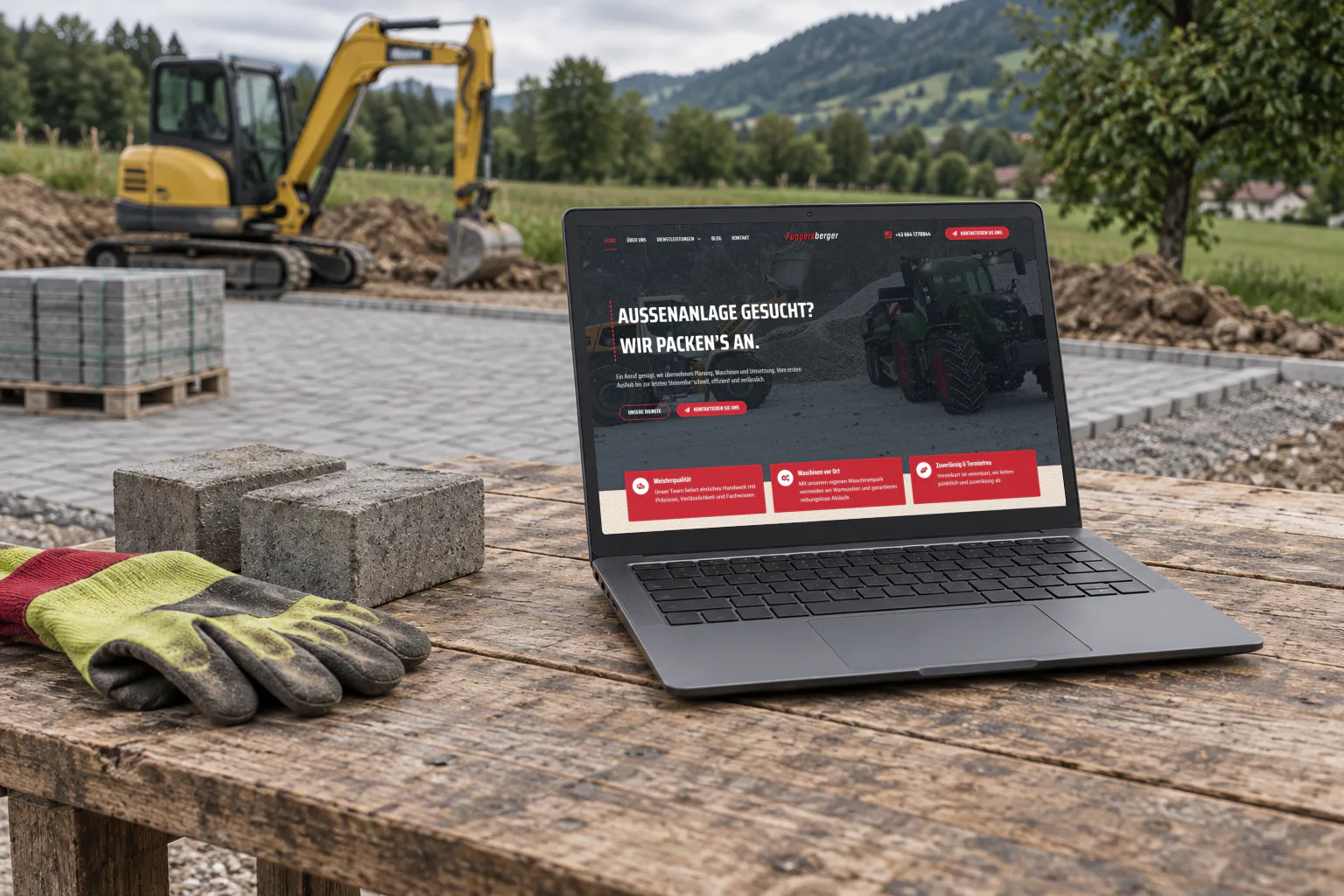 Die Website von Fuggersberger