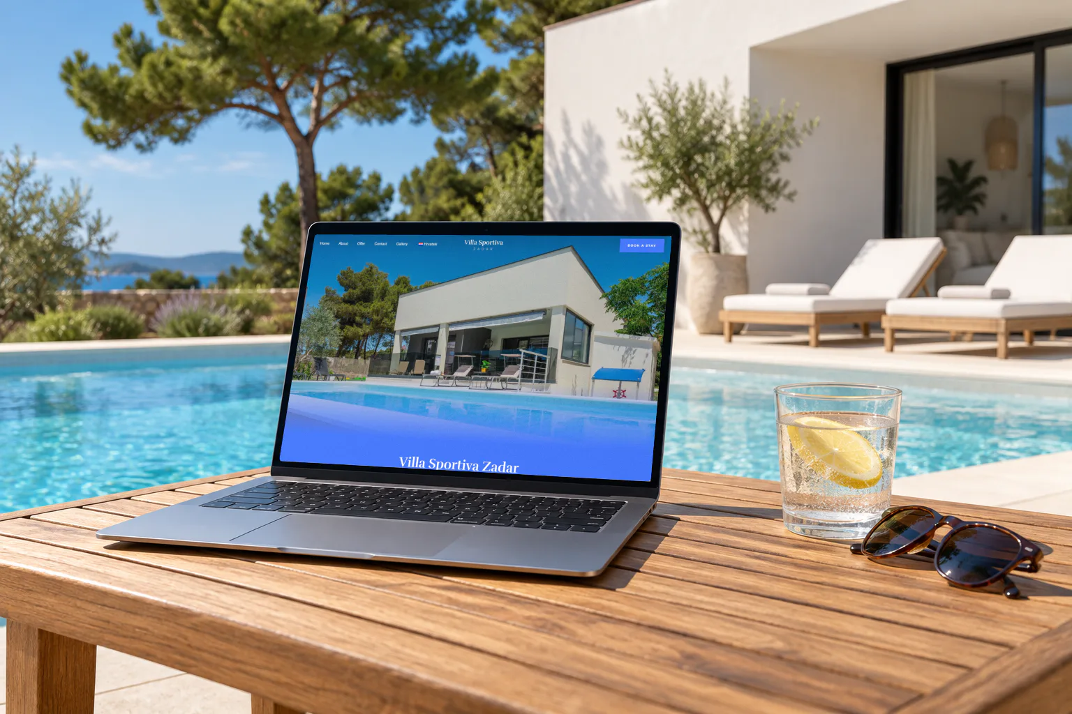 The Villa Sportiva website