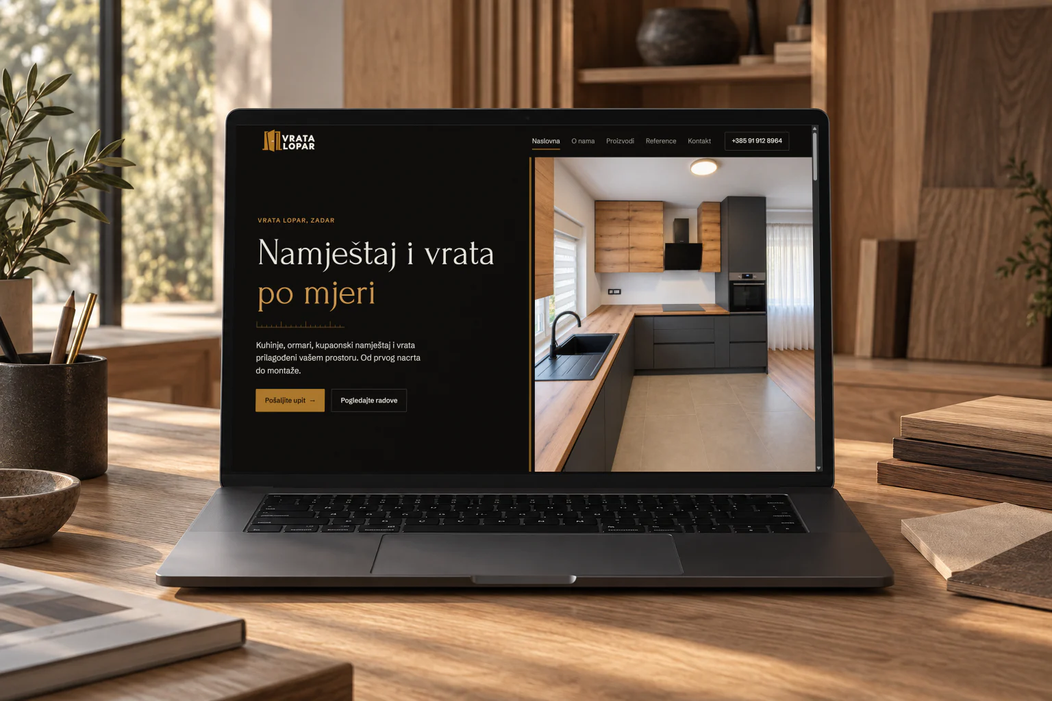 The Vrata Lopar website